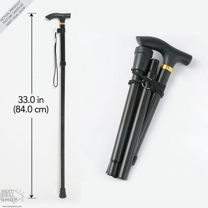 Compact Foldable Trekking Pole - Perfect for Hiking, Walking, Backpacking and Snowshoeing