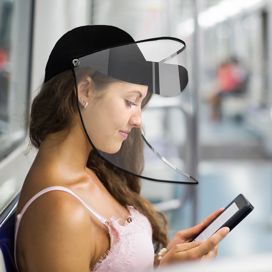 Baseball Cap with Removable Visor