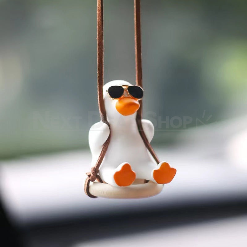Adorable Duck Car Hanging Ornament
