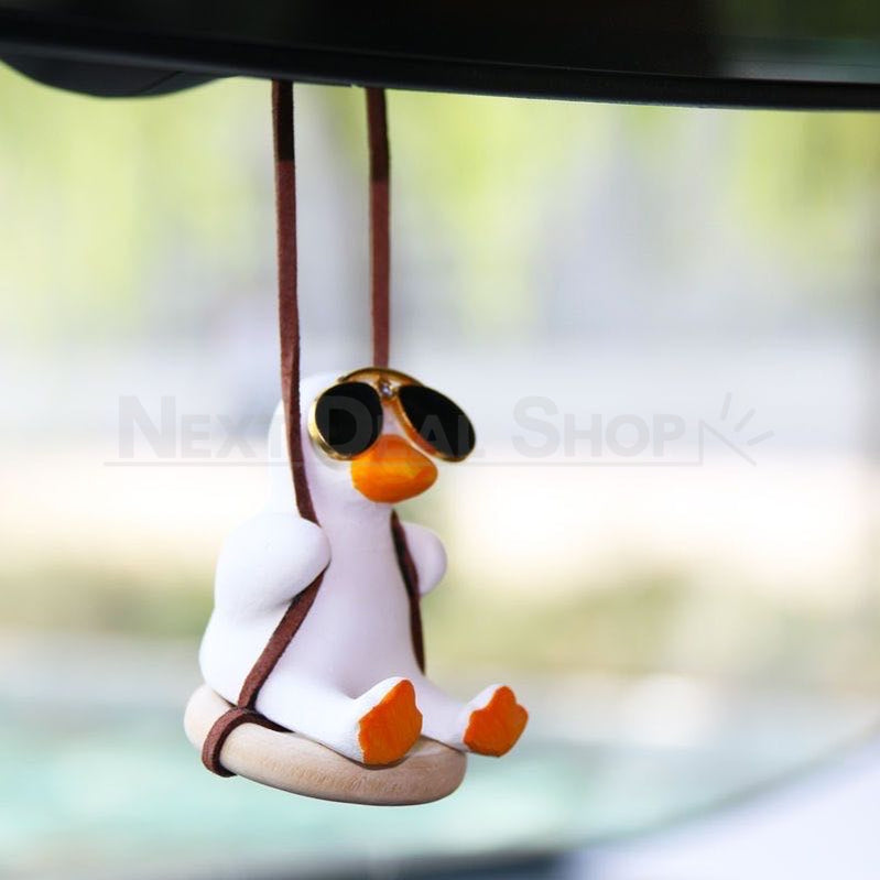Adorable Duck Car Hanging Ornament
