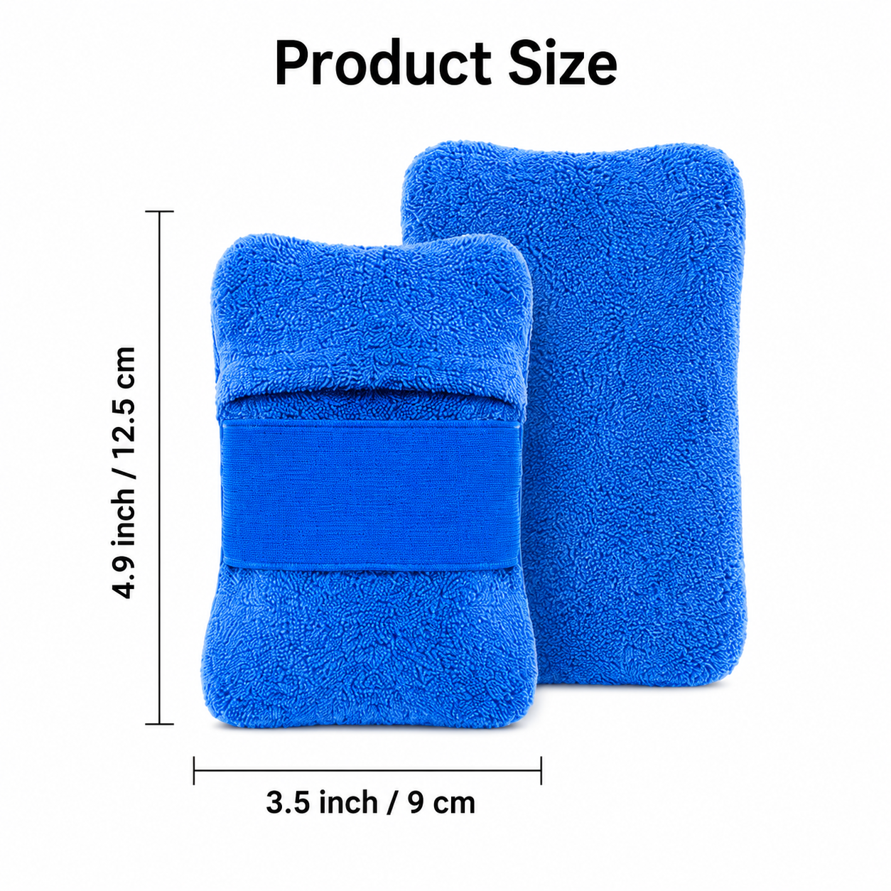 Beach Sand Remover Sponge Pad with Hand Strap