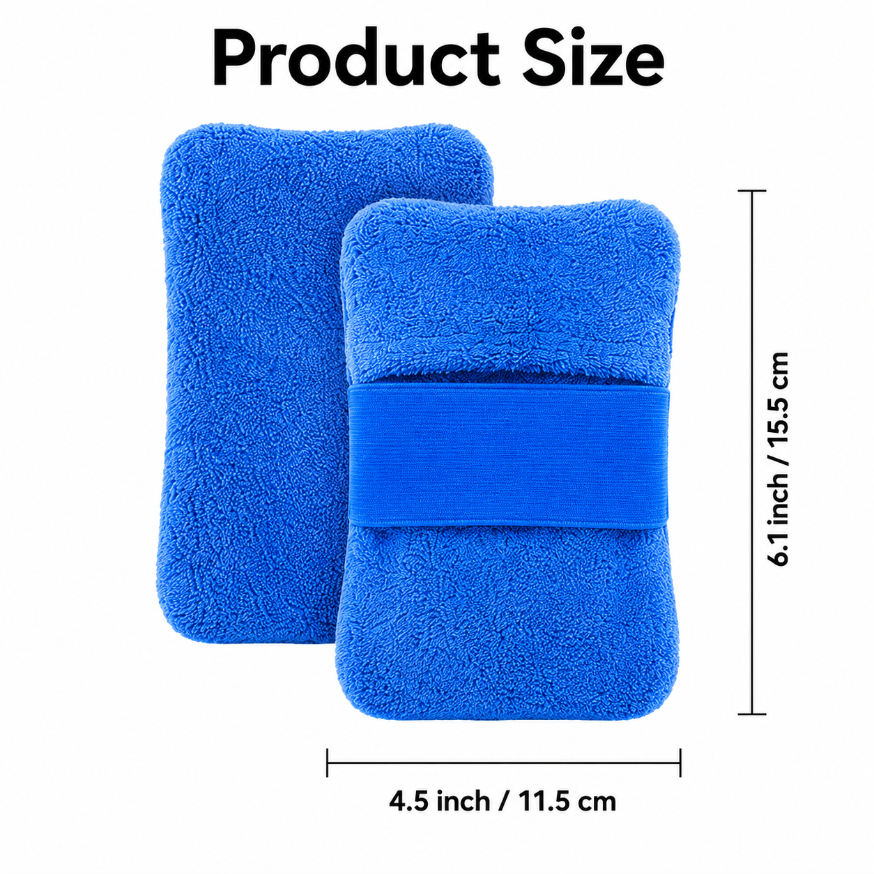 Beach Sand Remover Sponge Pad with Hand Strap