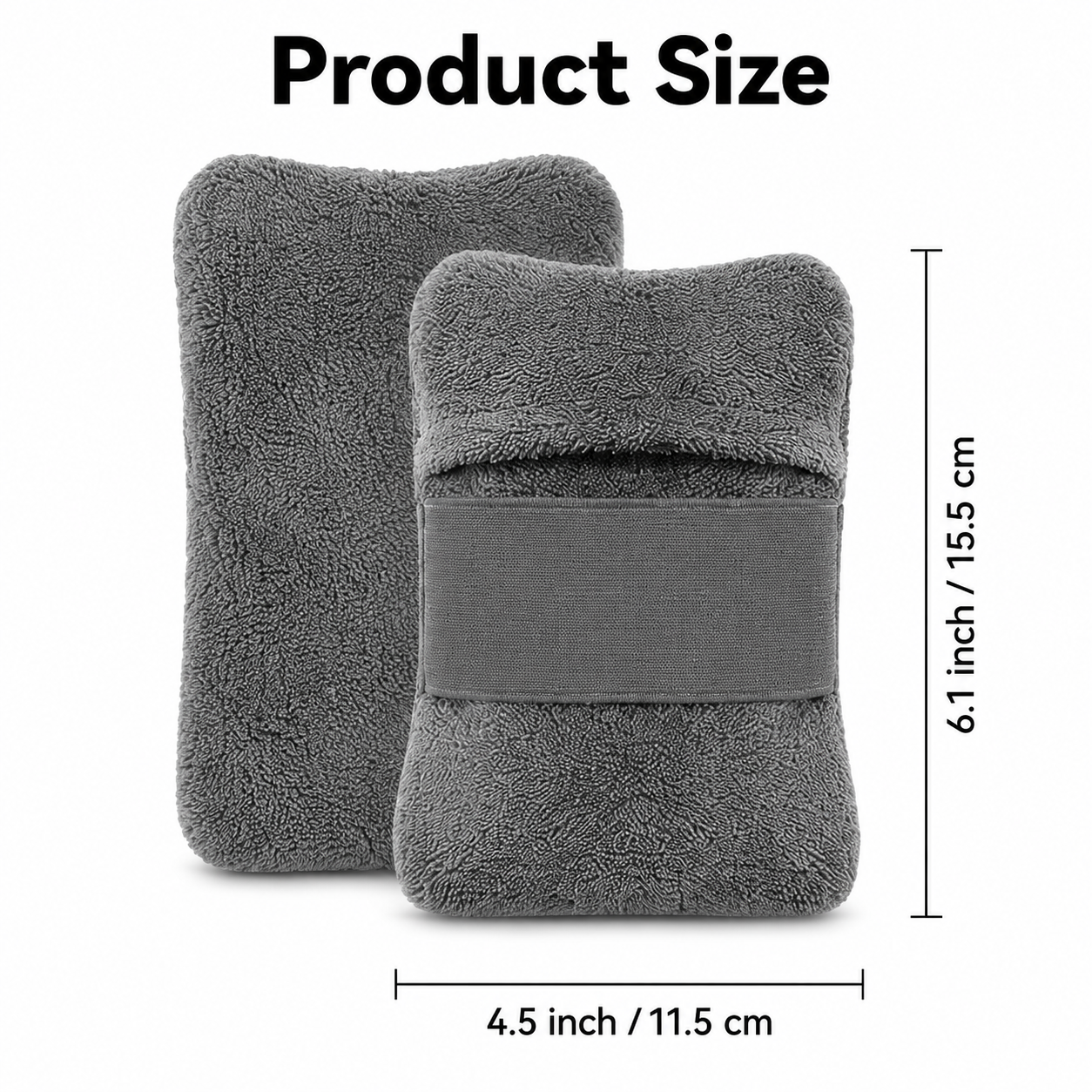 Beach Sand Remover Sponge Pad with Hand Strap