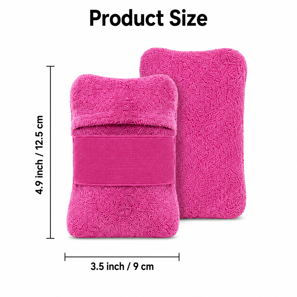 Beach Sand Remover Sponge Pad with Hand Strap