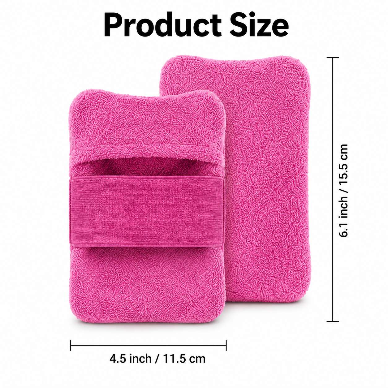 Beach Sand Remover Sponge Pad with Hand Strap