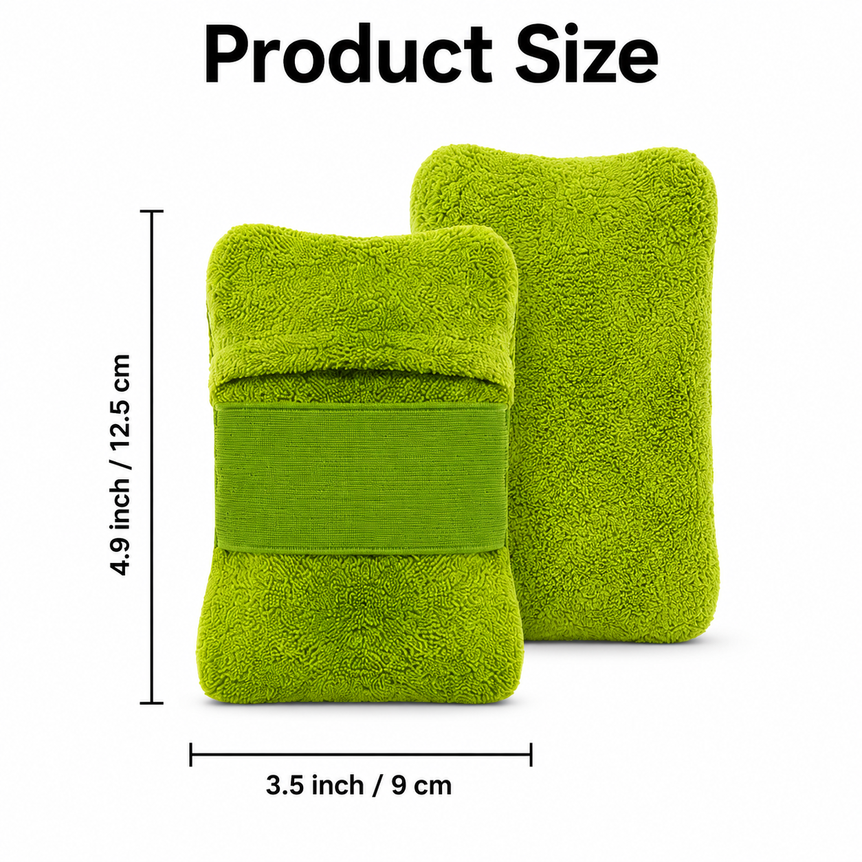 Beach Sand Remover Sponge Pad with Hand Strap