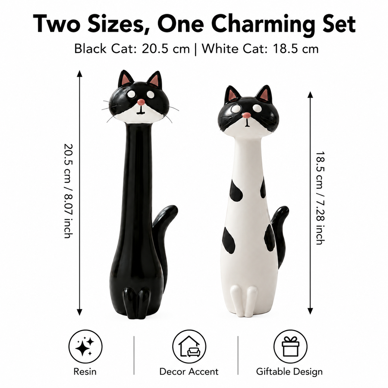 Cute Cat Flower Vase – Whimsical Home Décor Planter