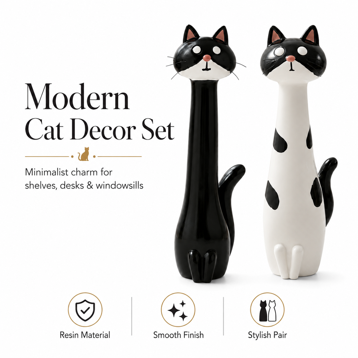 Cute Cat Flower Vase – Whimsical Home Décor Planter
