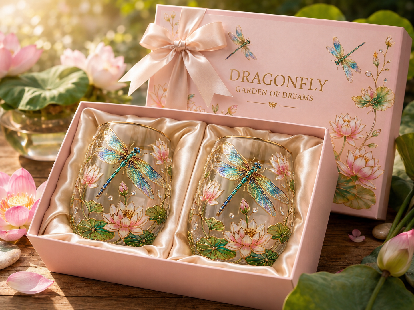 🌸🌿 LIMITED EDITION 2026 GARDEN MORNING BLISS GLASS TEA CUP☀️☕