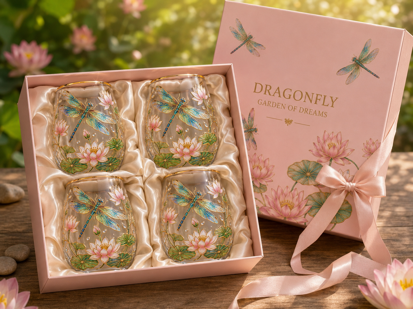 🌸🌿 LIMITED EDITION 2026 GARDEN MORNING BLISS GLASS TEA CUP☀️☕