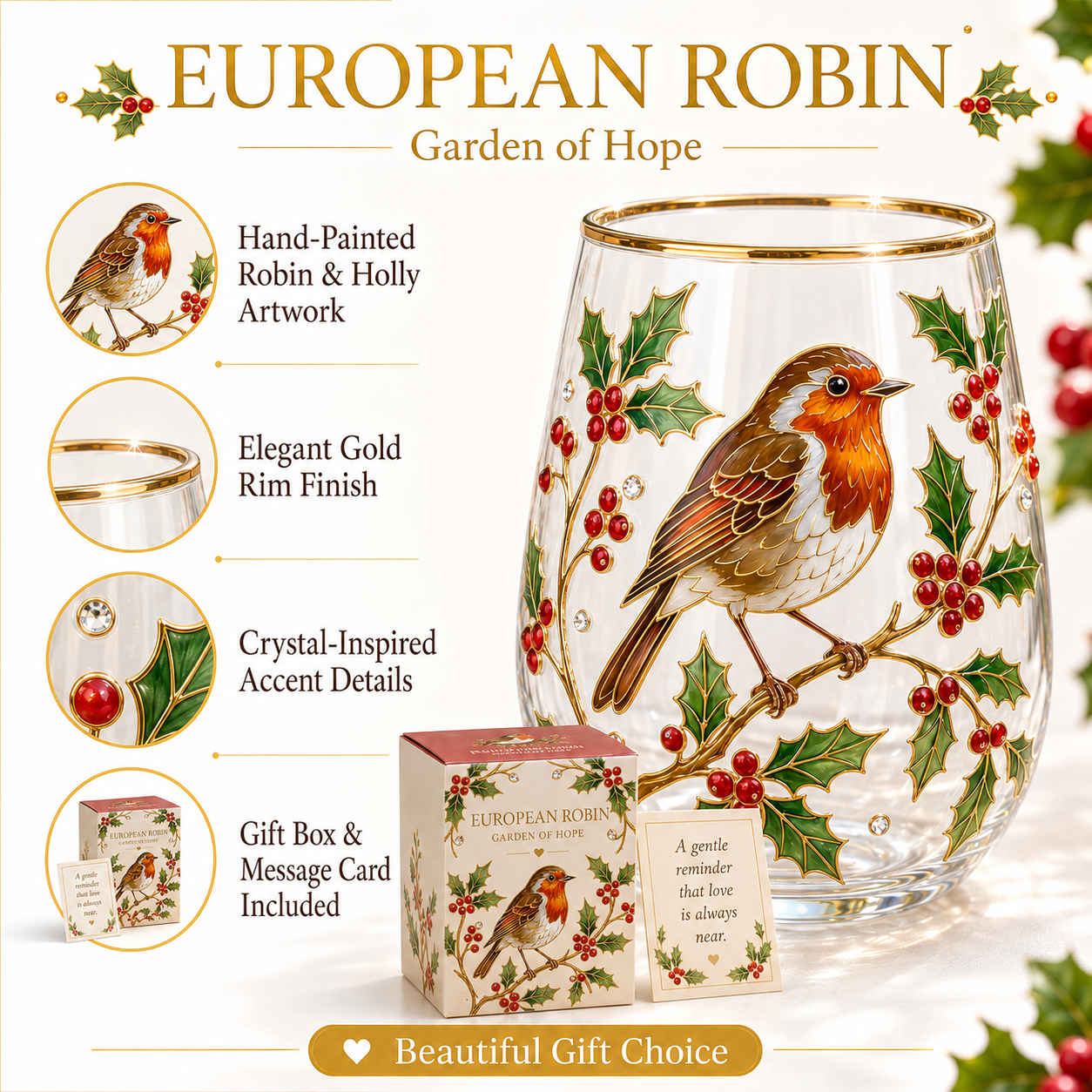 🌸🌿 LIMITED EDITION 2026 GARDEN MORNING BLISS GLASS TEA CUP☀️☕