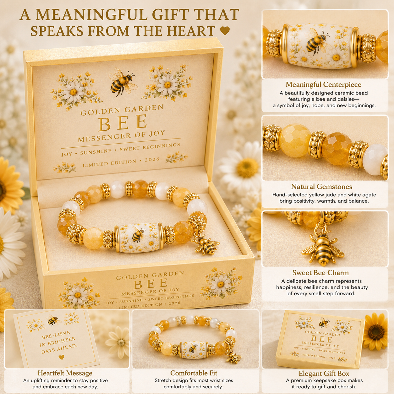 Inspirational Blessing Beaded Bracelet Gift Set for Women, Meaningful Charm Bracelet with Gift Box, Butterfly Faith Cardinal Sea Turtle Theme Jewelry Gift for Mom Daughter Sister Friend