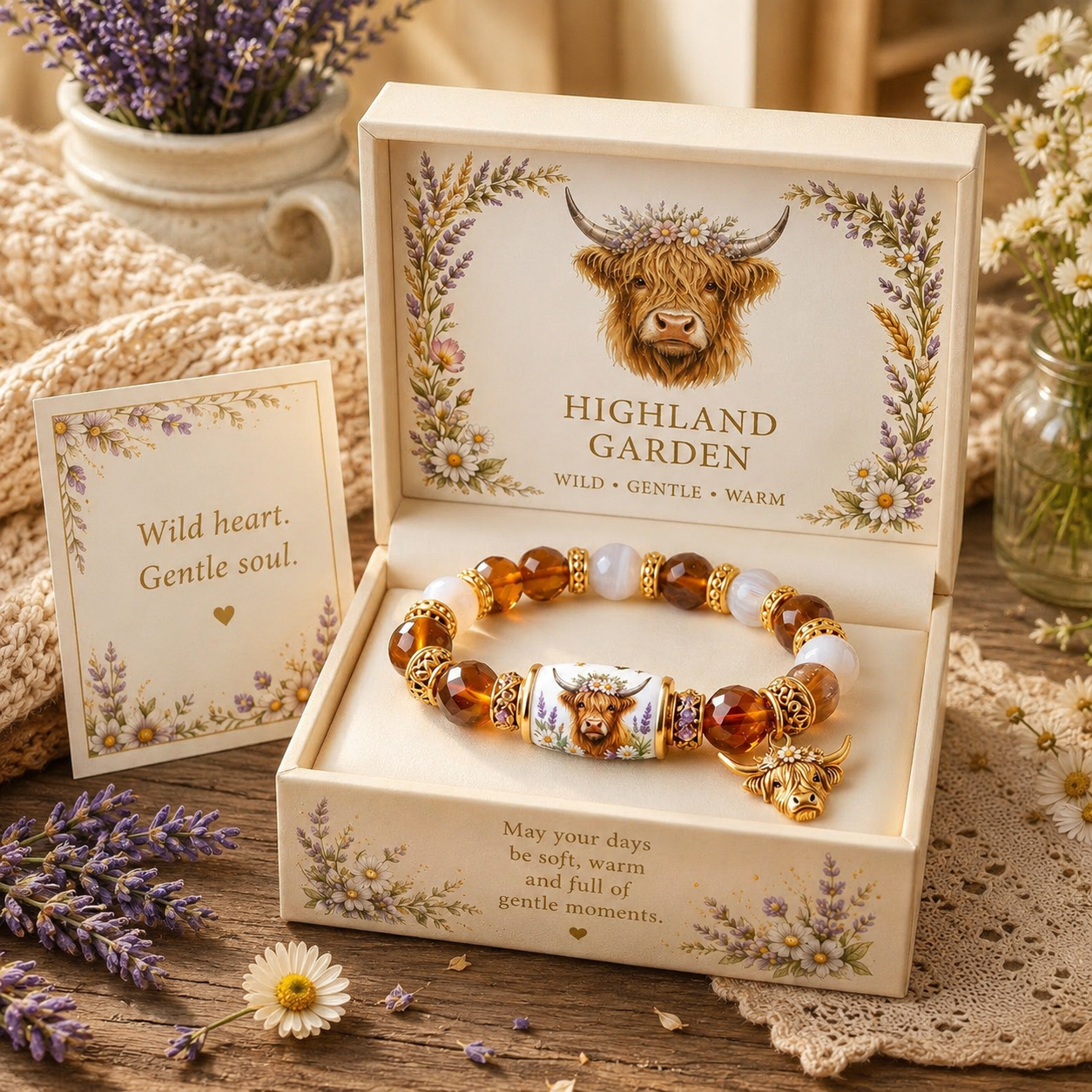 Inspirational Blessing Beaded Bracelet Gift Set for Women, Meaningful Charm Bracelet with Gift Box, Butterfly Faith Cardinal Sea Turtle Theme Jewelry Gift for Mom Daughter Sister Friend