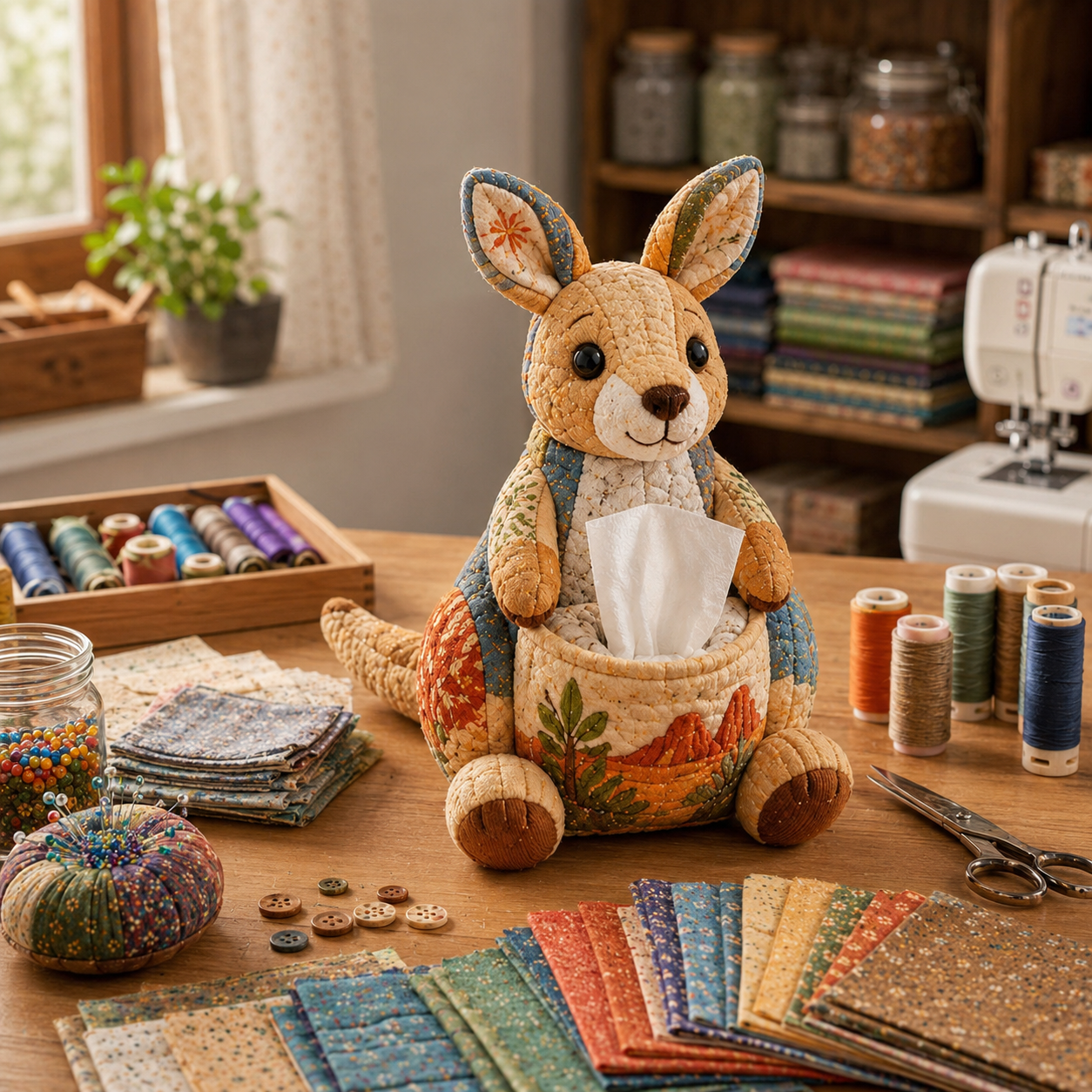 🌟 Crafty Critters DIY Tissue Box Kit – Fun Animal & Ocean Friends! 🌟