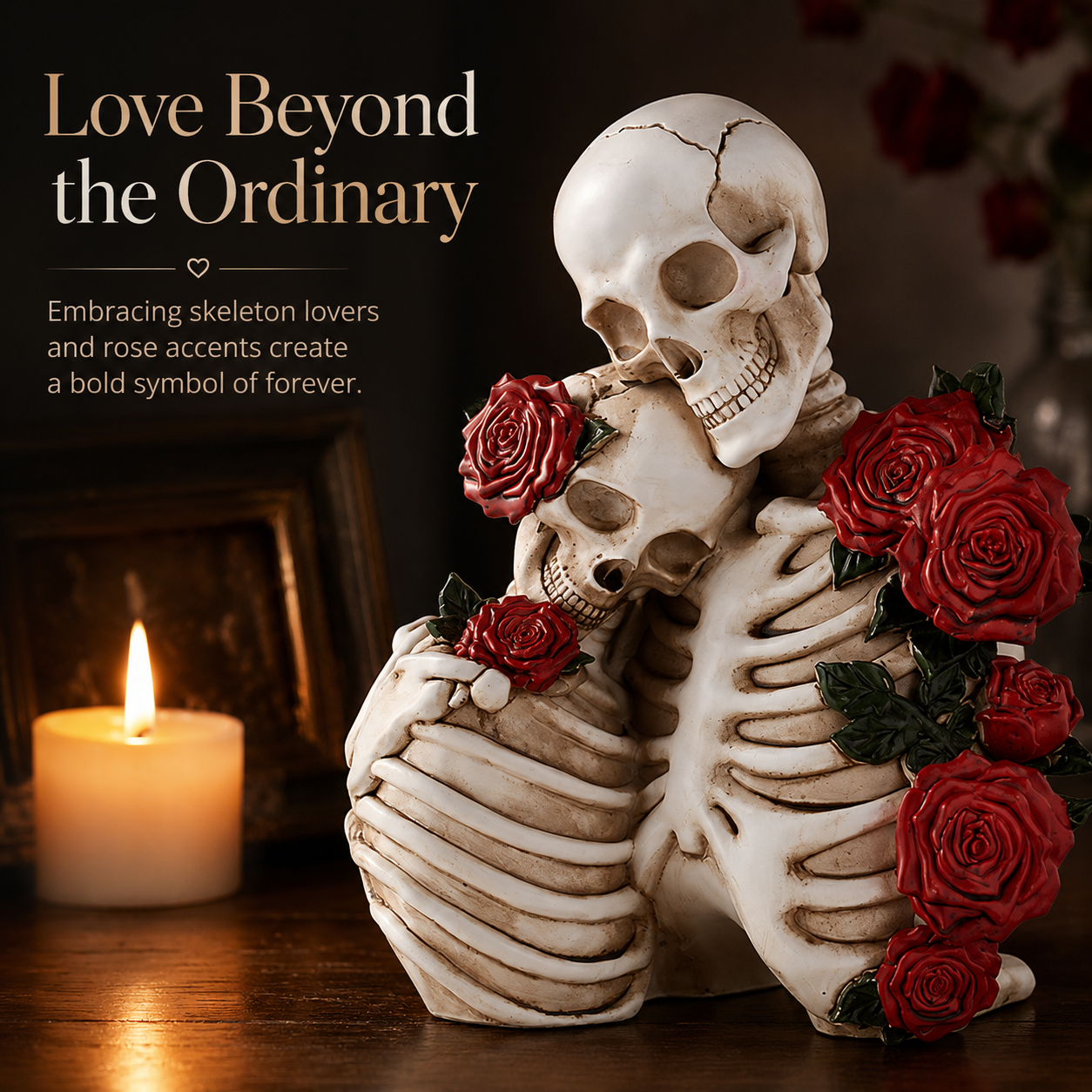 Till Death Lovers Statue 🖤