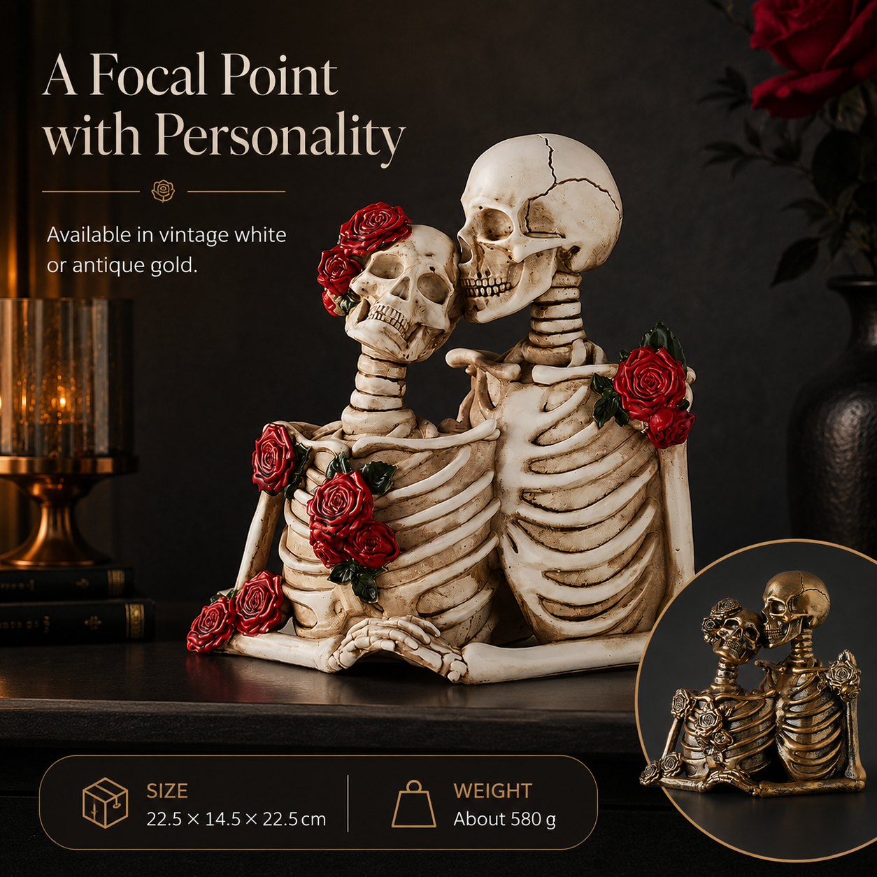 Till Death Lovers Statue 🖤