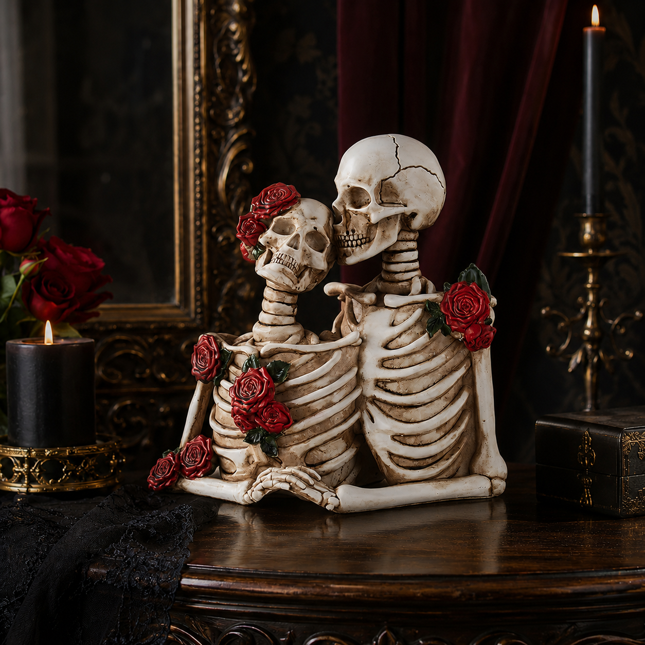 Till Death Lovers Statue 🖤