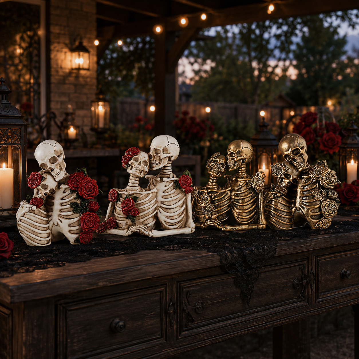 Till Death Lovers Statue 🖤