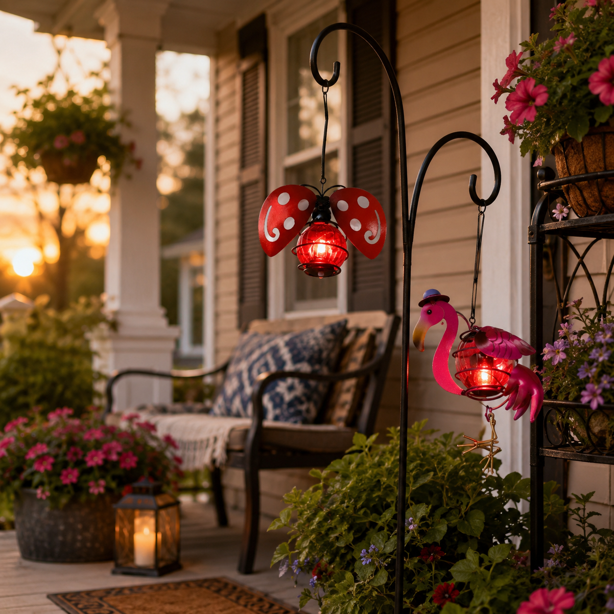 Solar Garden Animal Hanging Lights