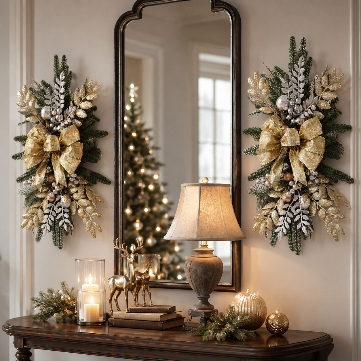 Holiday Hanging Swag Decoration