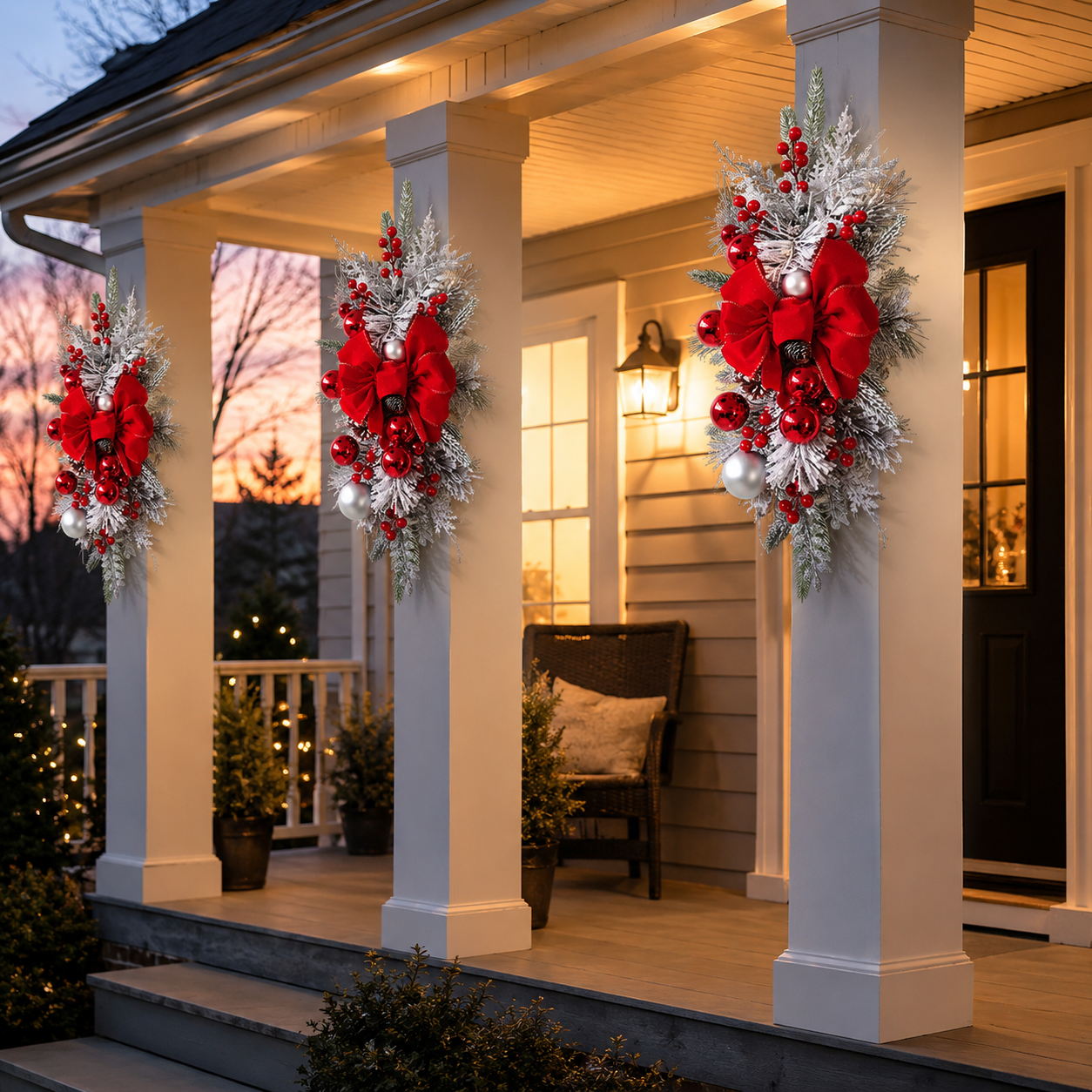 Holiday Hanging Swag Decoration