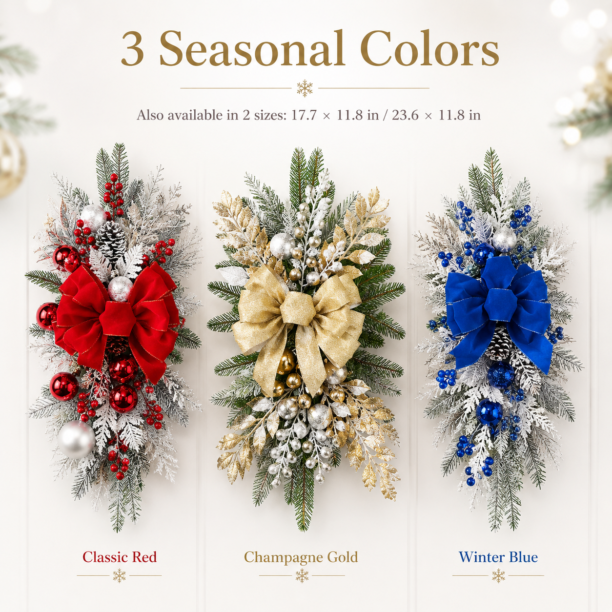 Holiday Hanging Swag Decoration