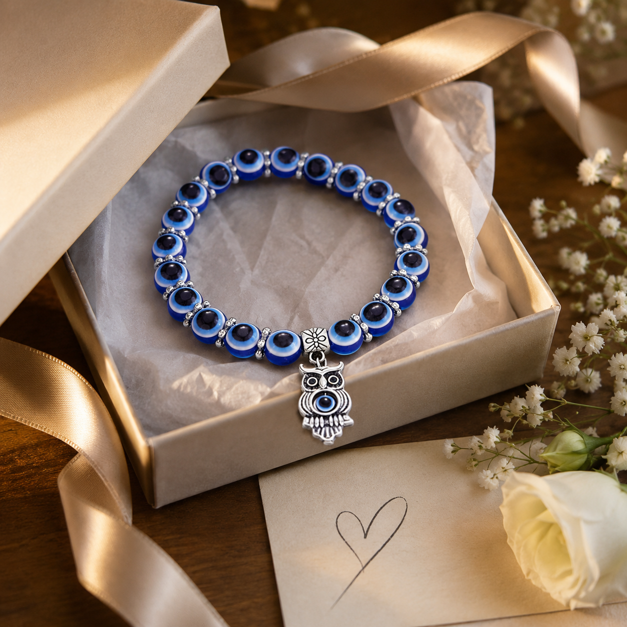 Evil Eye Protection Bracelet for Women