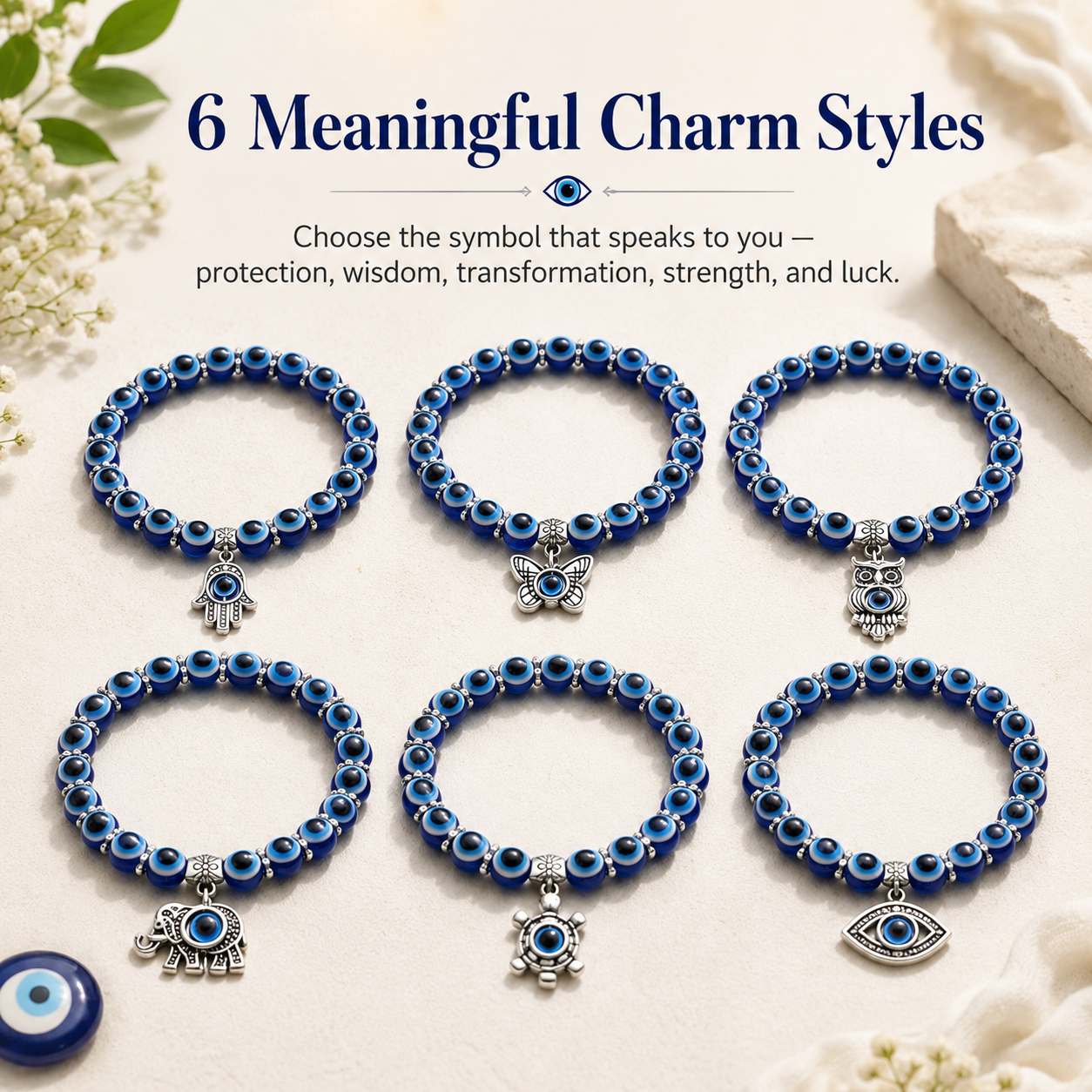 Evil Eye Protection Bracelet for Women