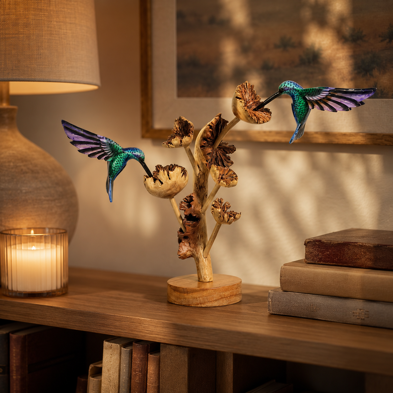Hummingbird Tabletop Decor