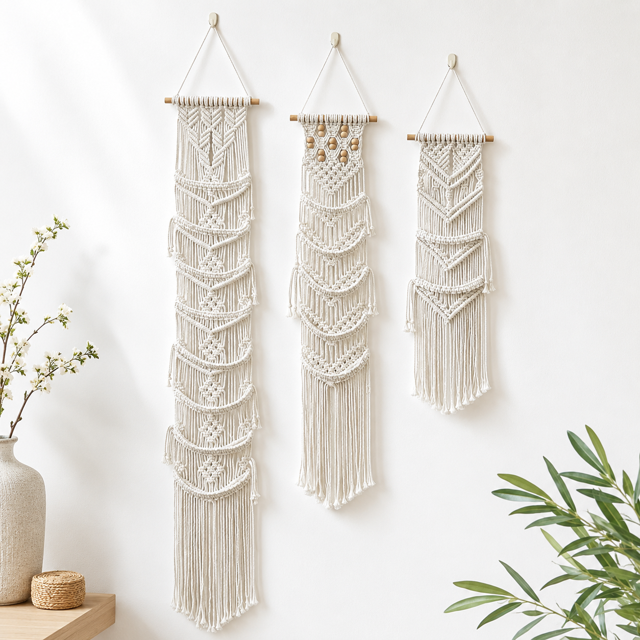 Boho Hat Display Organizer