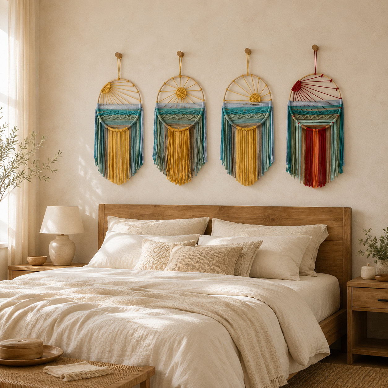 Boho Sun Wall Hanging