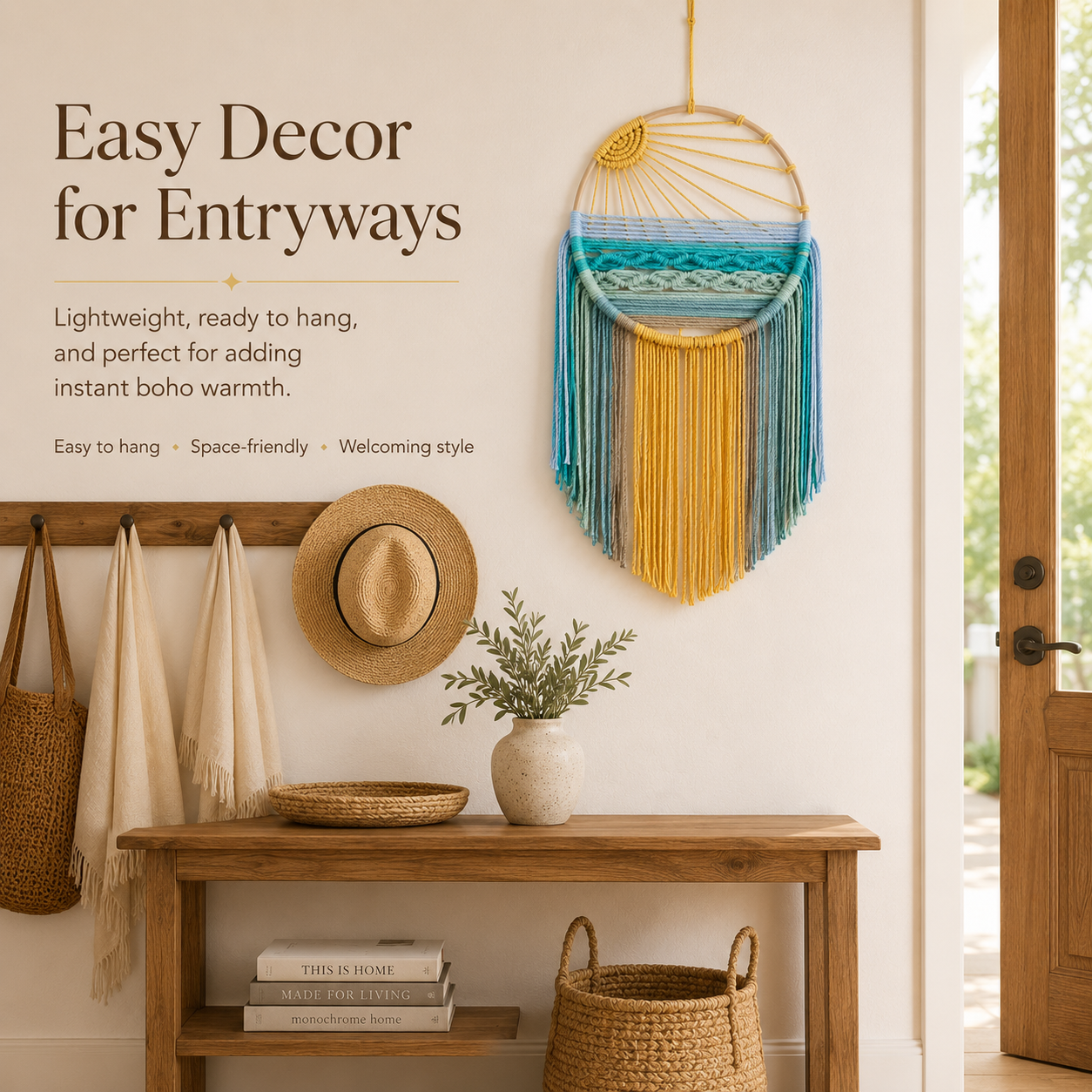 Boho Sun Wall Hanging