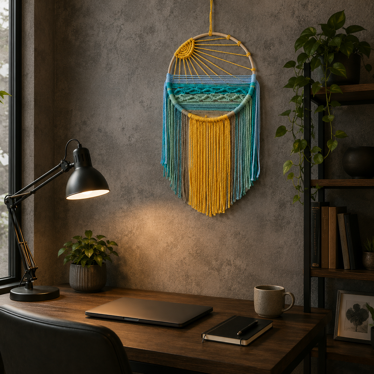 Boho Sun Wall Hanging