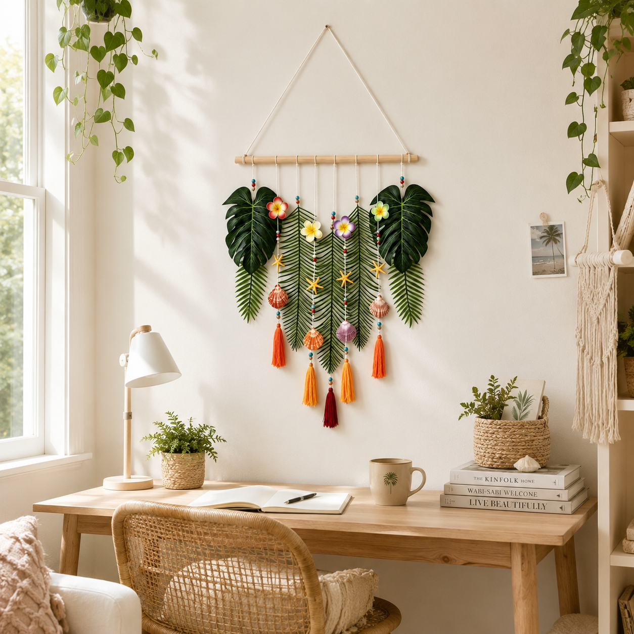 Tropical Boho Wall Hanging Decor