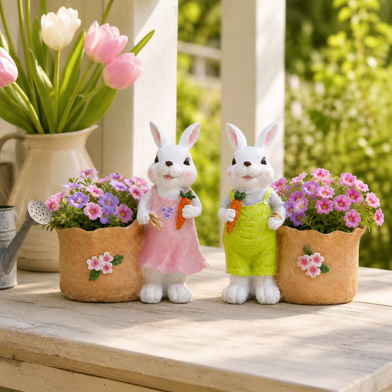 Bunny Garden Planter 🐰🌸