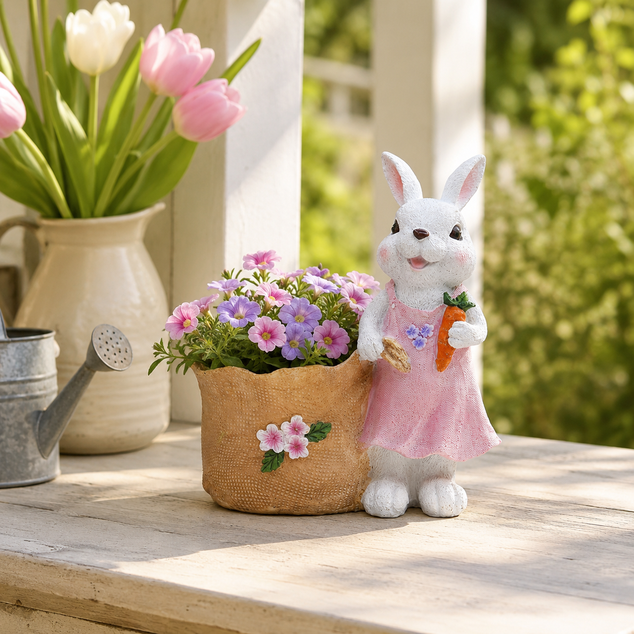 Bunny Garden Planter 🐰🌸