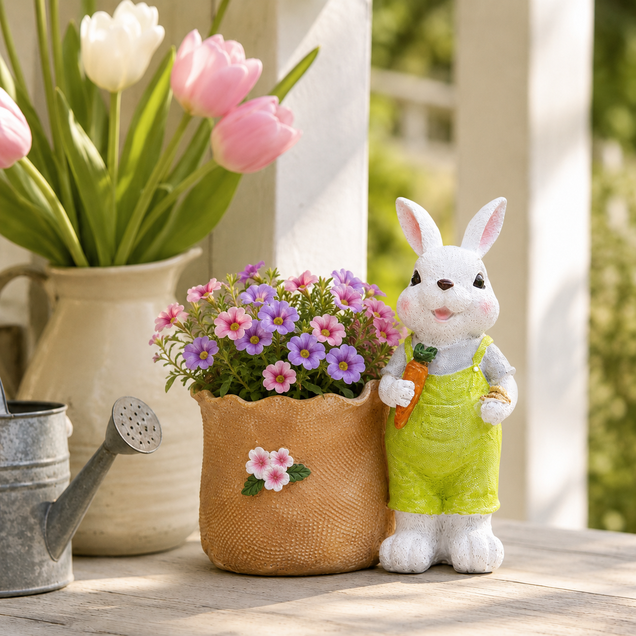 Bunny Garden Planter 🐰🌸