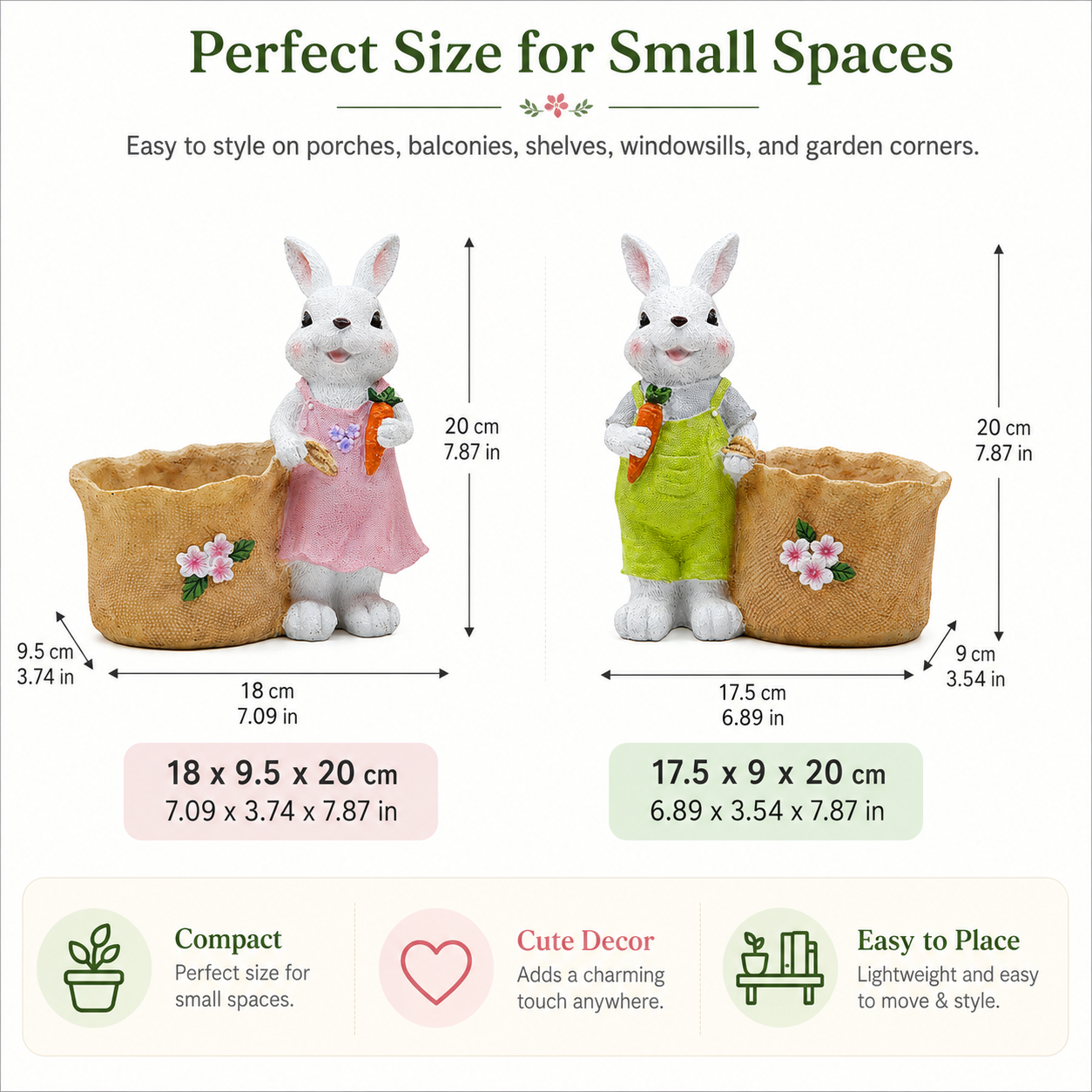 Bunny Garden Planter 🐰🌸
