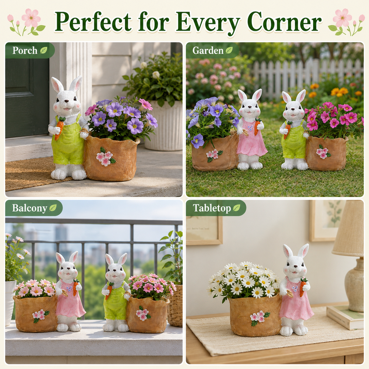 Bunny Garden Planter 🐰🌸