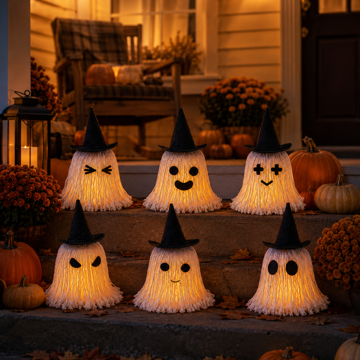 Lighted Halloween Ghost Night Light Decor