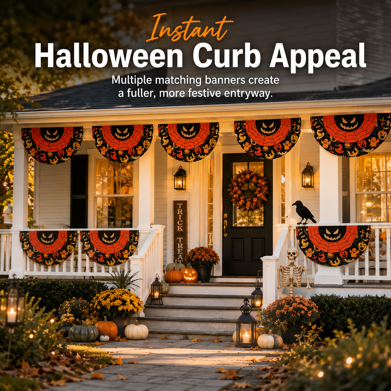 Halloween Porch Banner