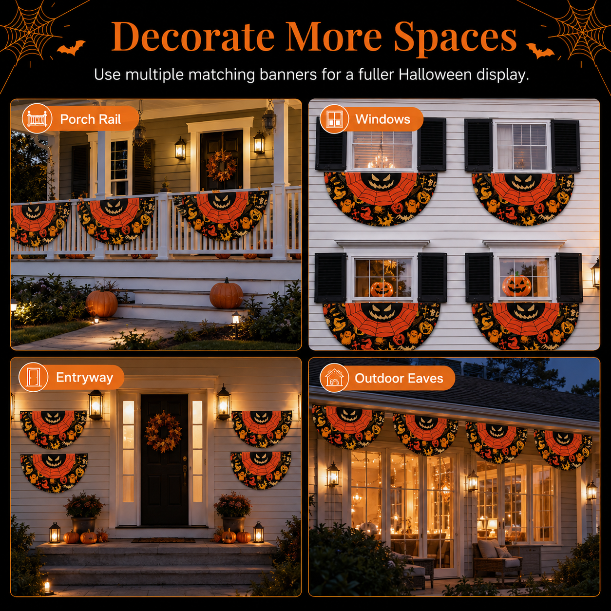 Halloween Porch Banner