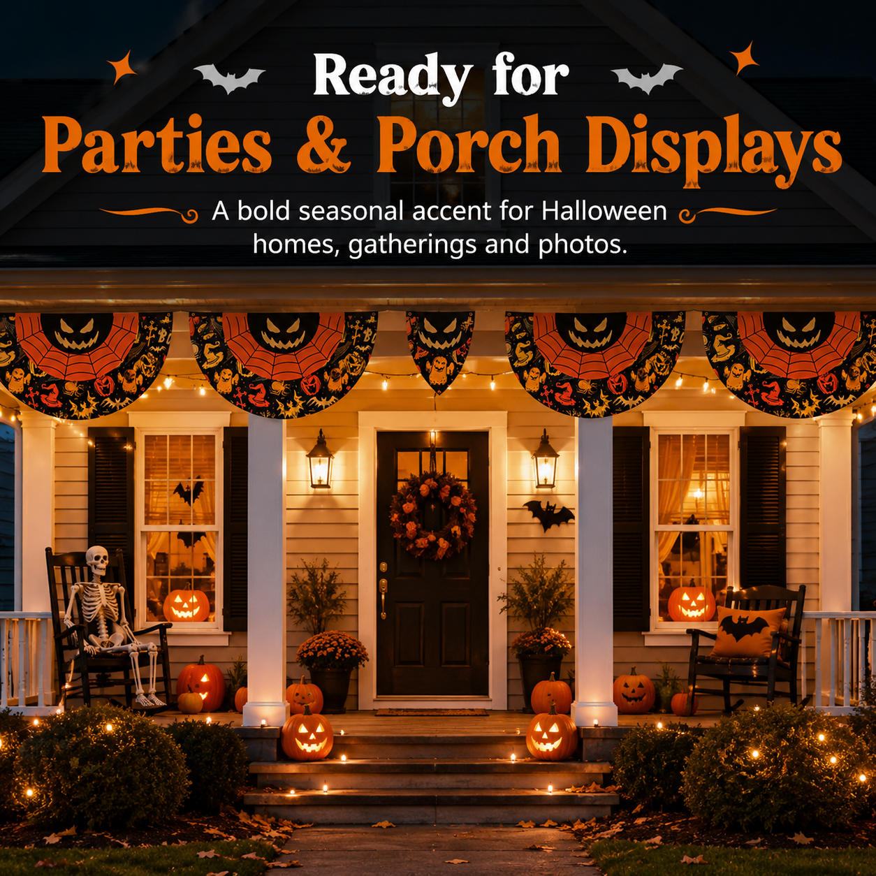 Halloween Porch Banner