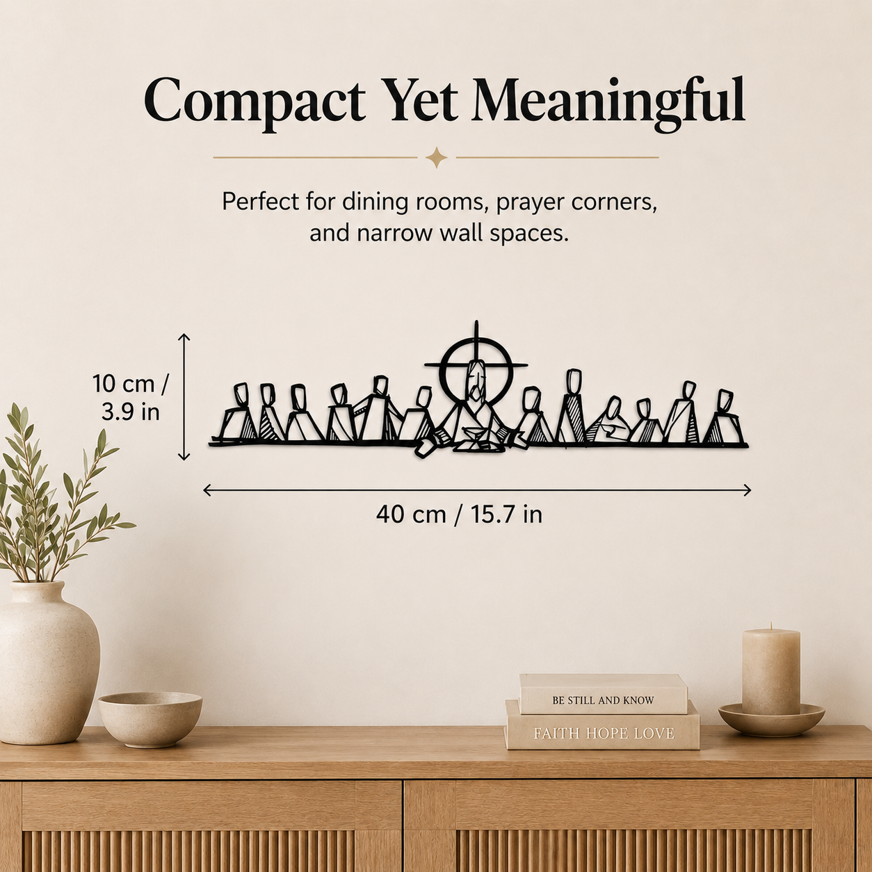 Last Supper Metal Wall Art