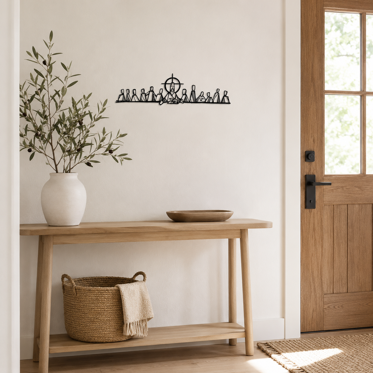 Last Supper Metal Wall Art