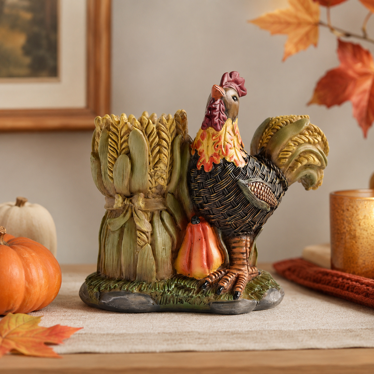 Thanksgiving Harvest Tabletop Figurines