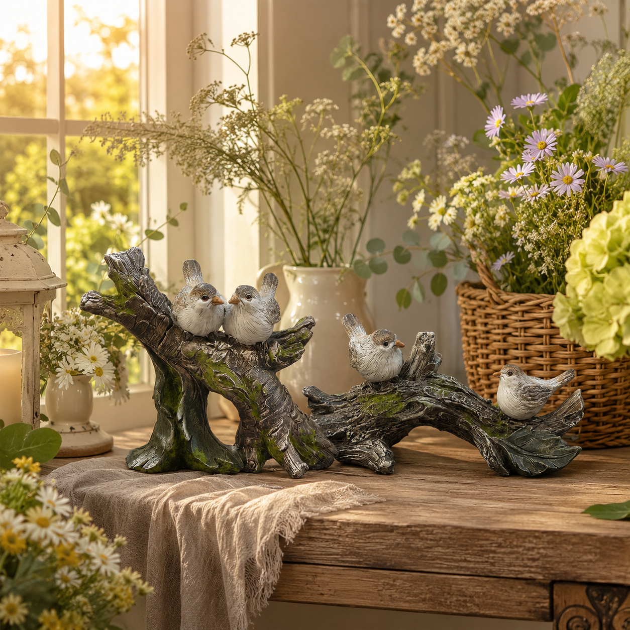 Woodland Companions Bird Figurine
