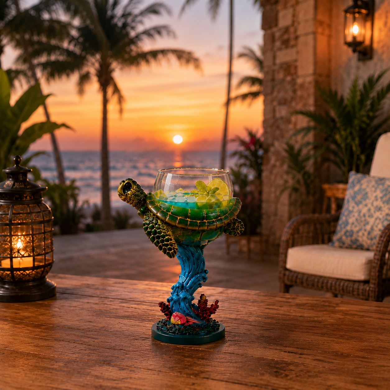 Tropical Animal Goblet