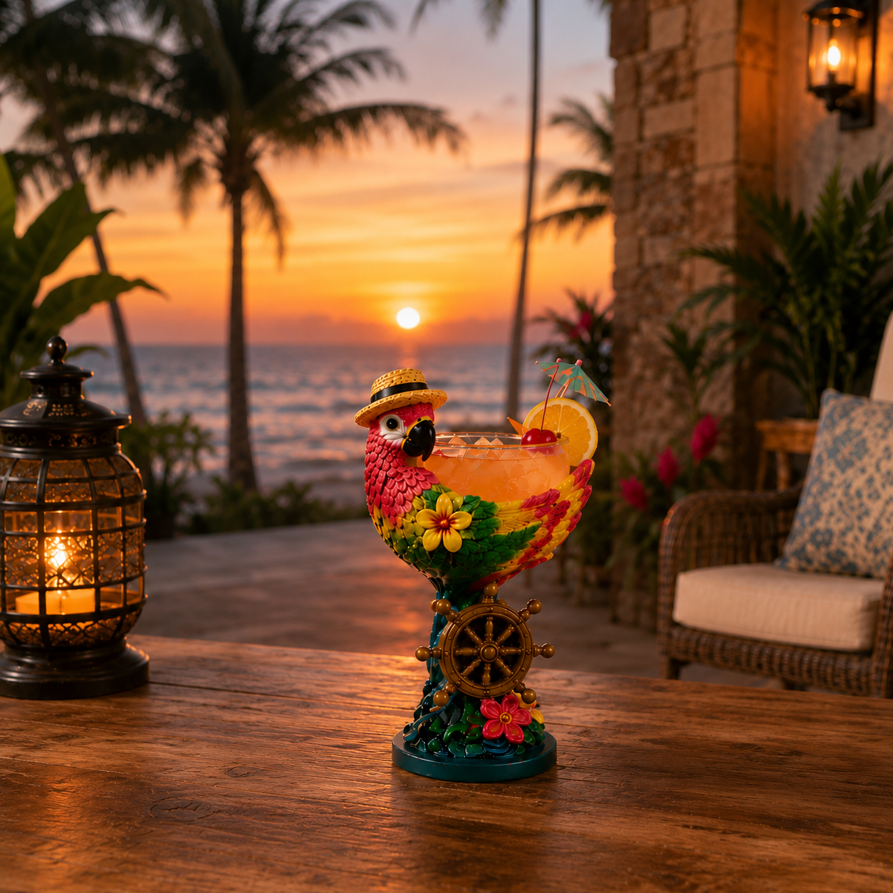 Tropical Animal Goblet
