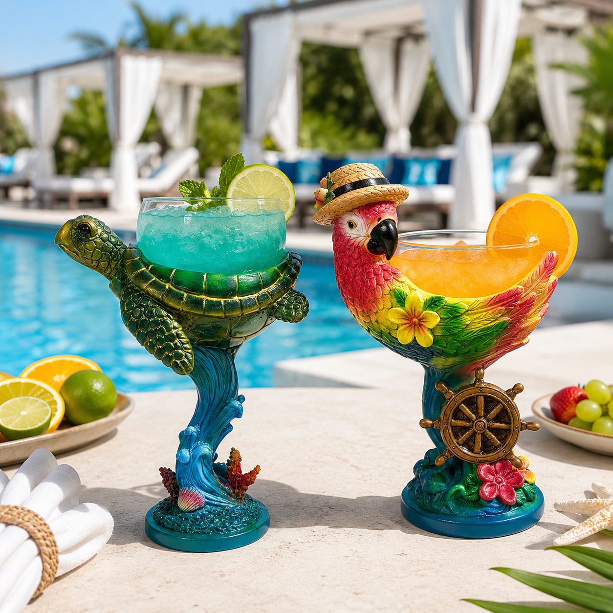 Tropical Animal Goblet